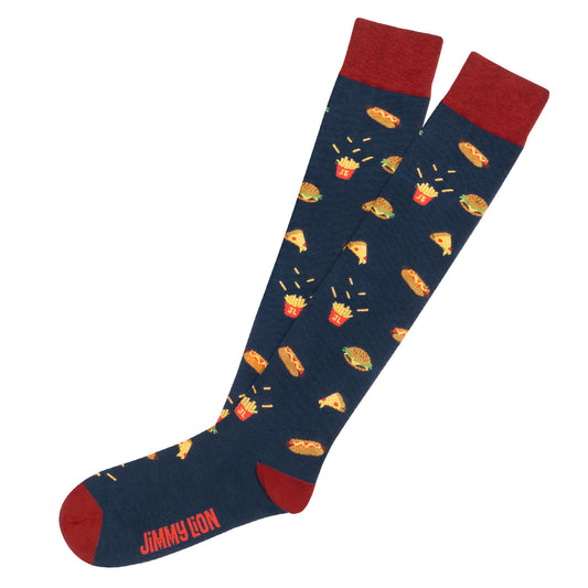 Calcetines caña alta Fast Food