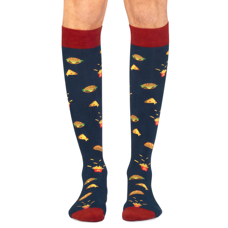 Calcetines caña alta Fast Food